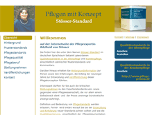 Tablet Screenshot of pflegekonzepte.de